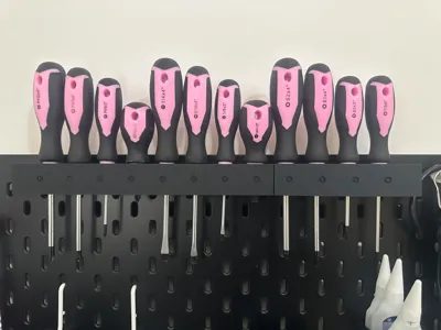 Skadis mount for amazon basics screwdriver set
