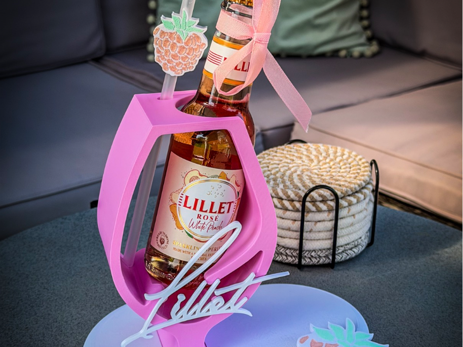 LILLET Team Halter Flasche Deko Fun Party