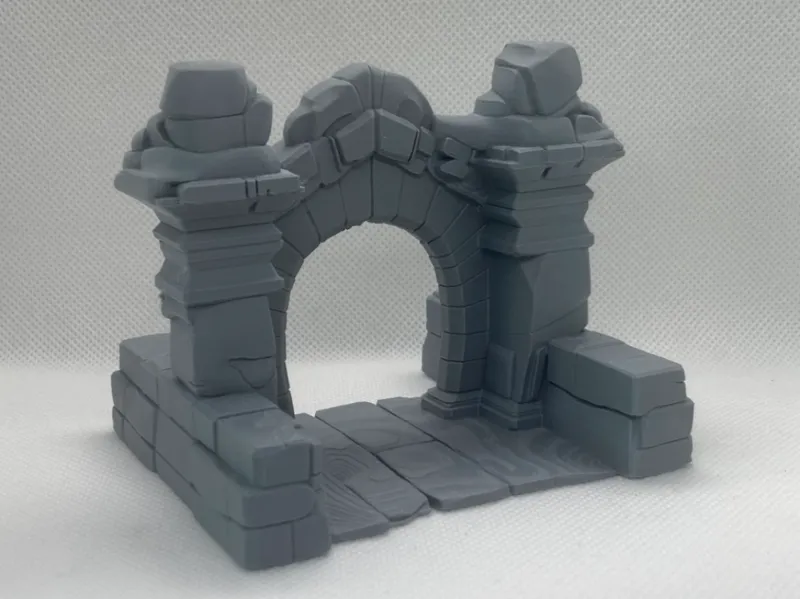 The Entrance - Miniature Tabletop Scenery Wargames