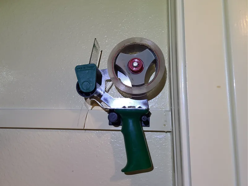 Tape Tamer: Universal Wall Mount for Tape Guns