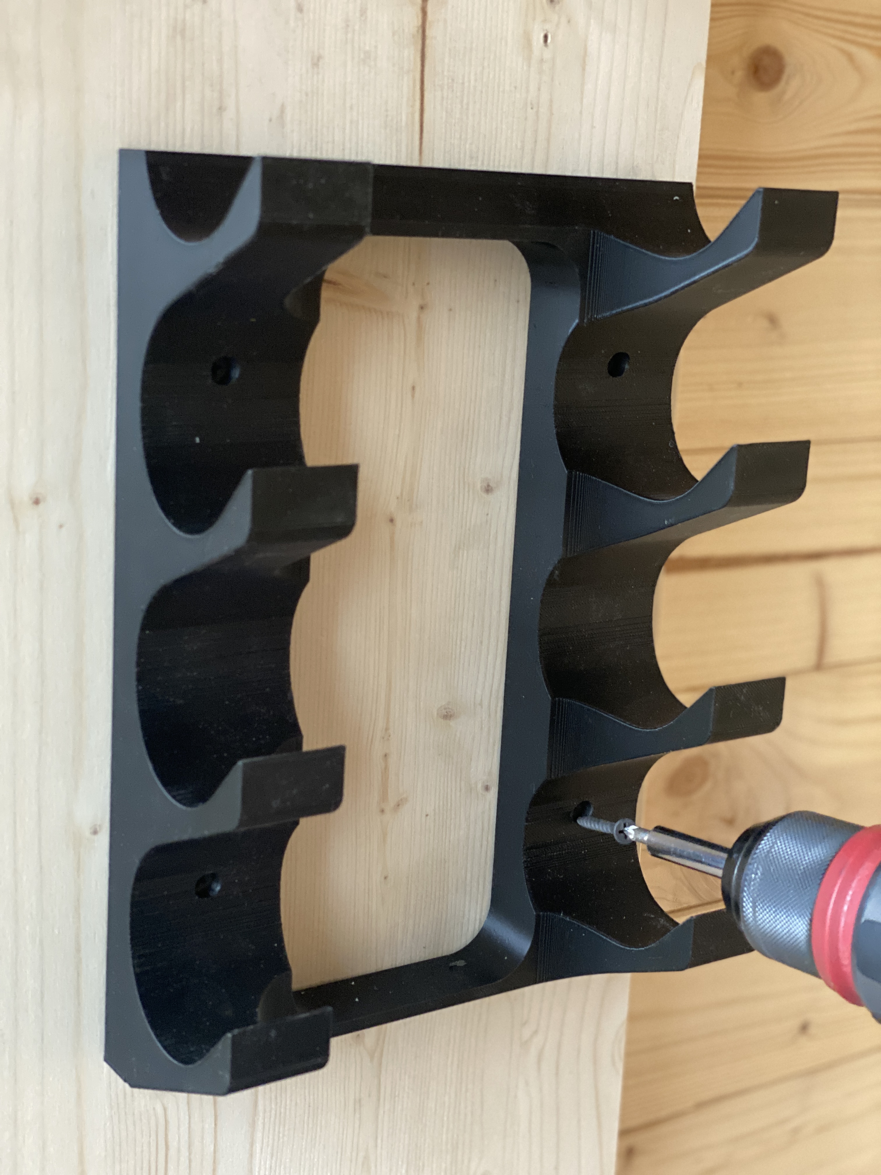 Wall Mount for 4 Silicone & Acrylic Cartridges - 1