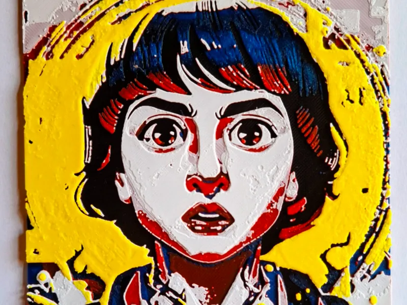 Mike poster - Stranger things, Tales from '85