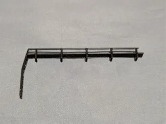 Piko GDR 4 axle car sidewalk replacement