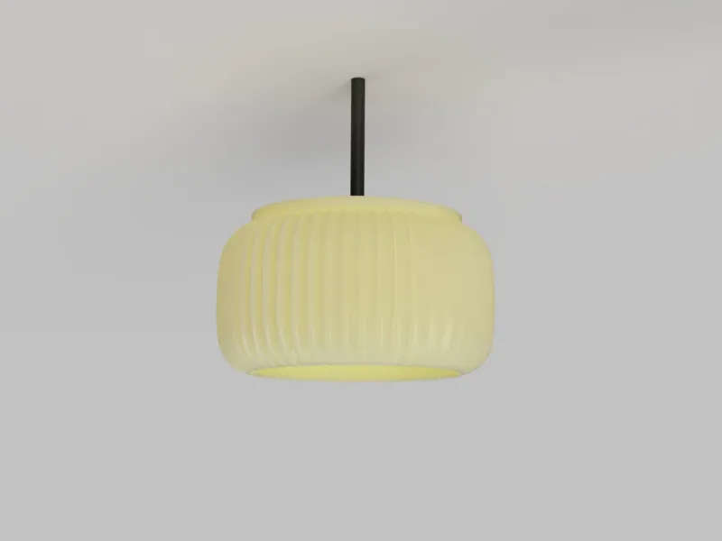 Ripple Glow Hanging lamp shade