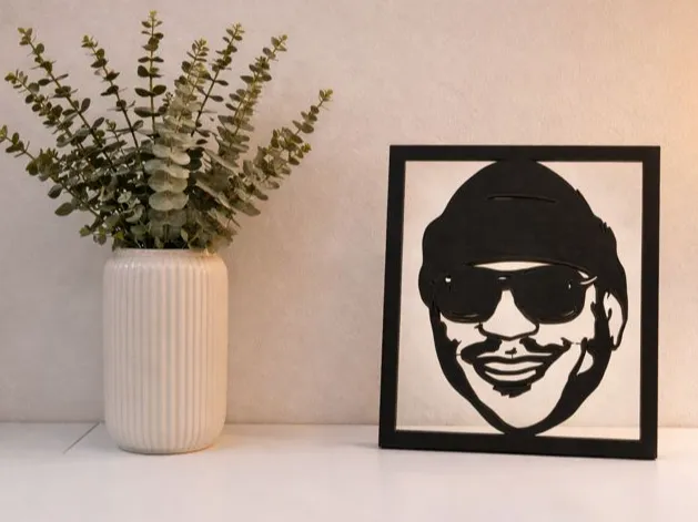LL Cool J Bilderrahmen / Aufsteller