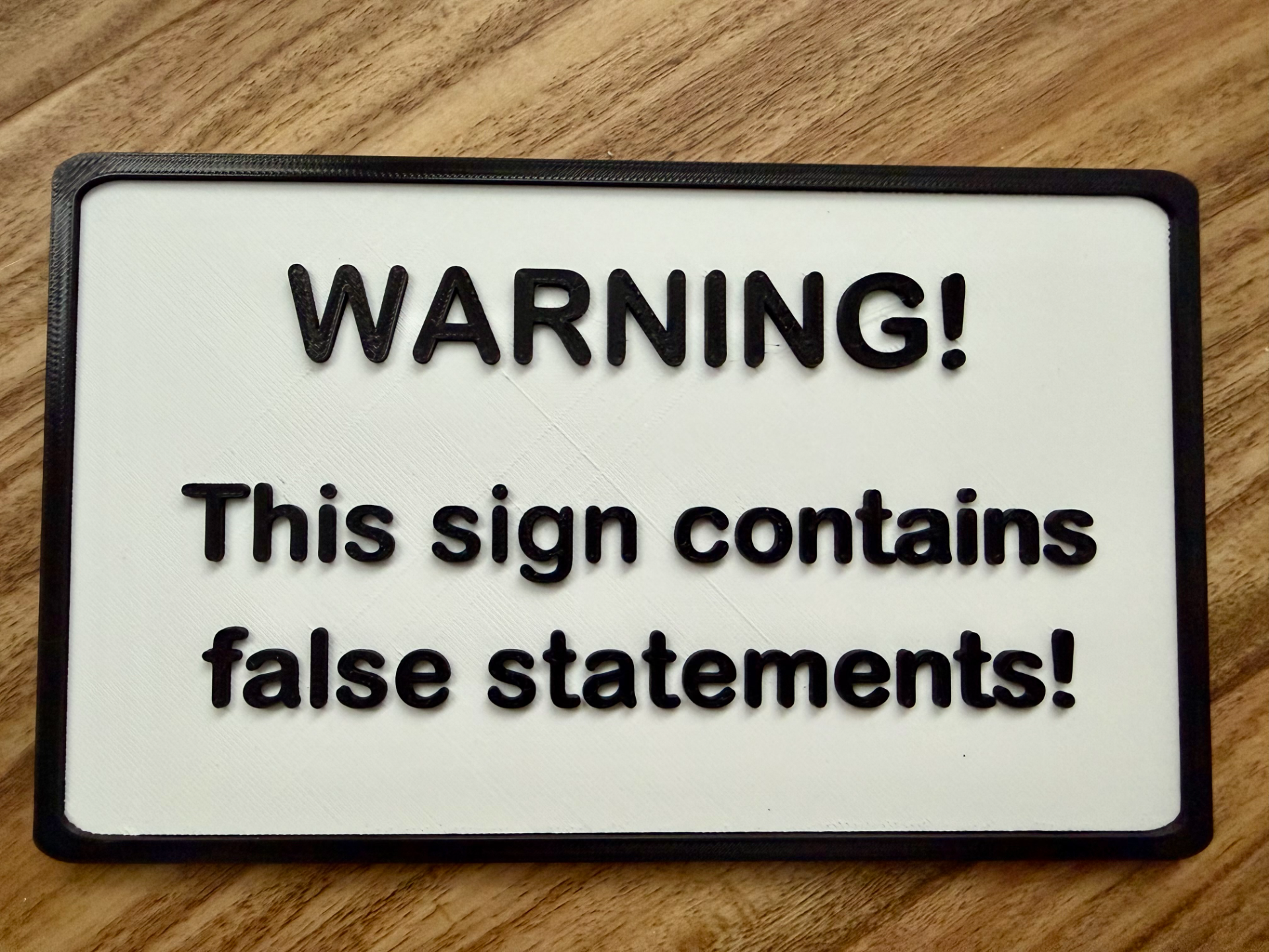 Simple Sign (Customizable with your text)