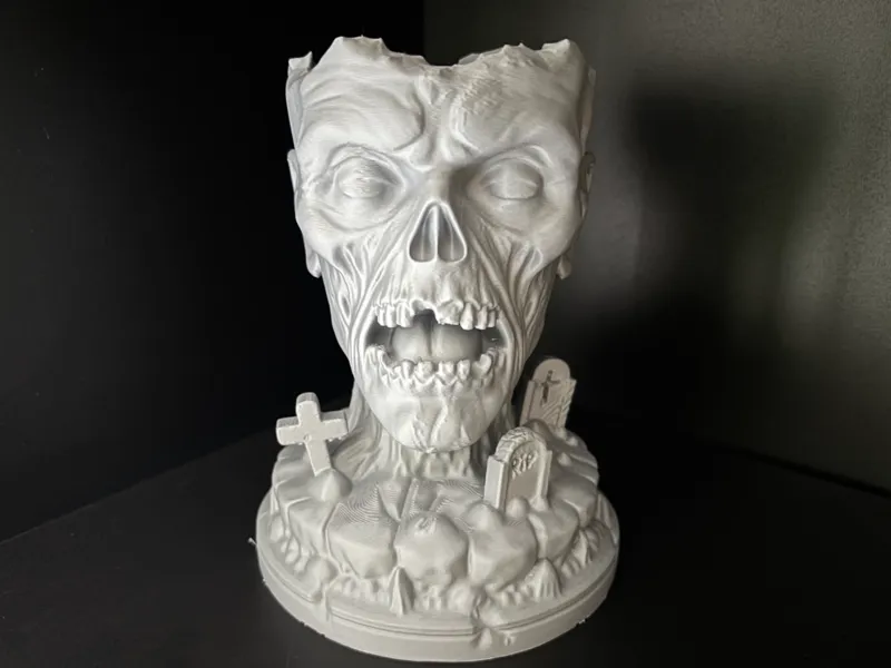 Zombie Head Graveyard – Pen Holder/ Candy Bowl