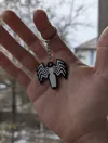Venom Symbol Keychain