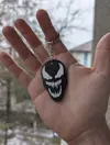 Venom Head Keychain