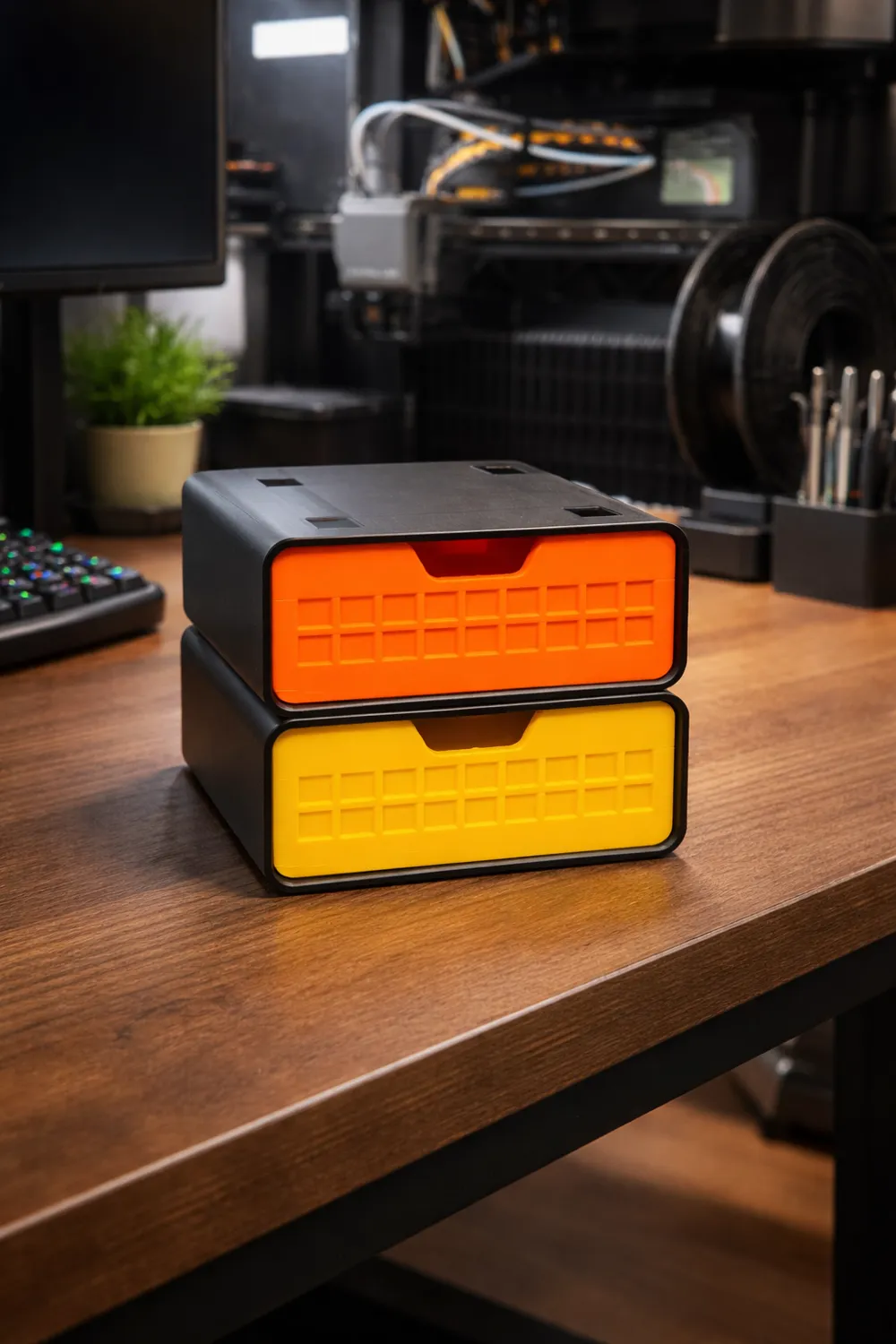 Stackable Desk Storage Drawers - Free 3D Print Model - MakerWorld