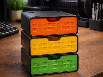 Stackable Desk Storage Drawers