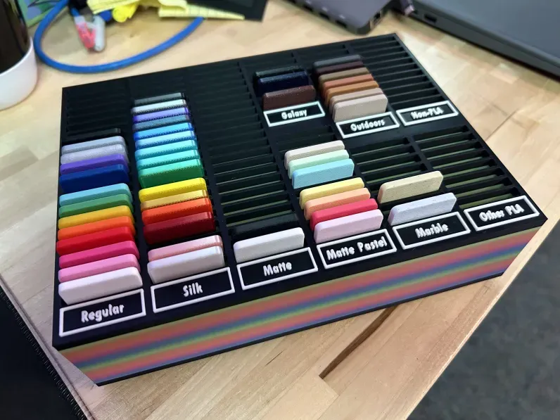 Compact Deluxe Swatch Holder