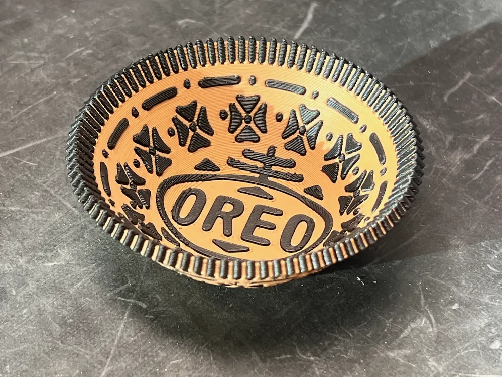 Oreo Cookie Bowl - Free 3D Print Model - MakerWorld