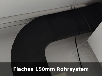 Modular Flat Duct System for Air Hoses