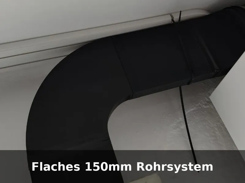 Modulares Flaches Rohrsystem für Luftschläuche