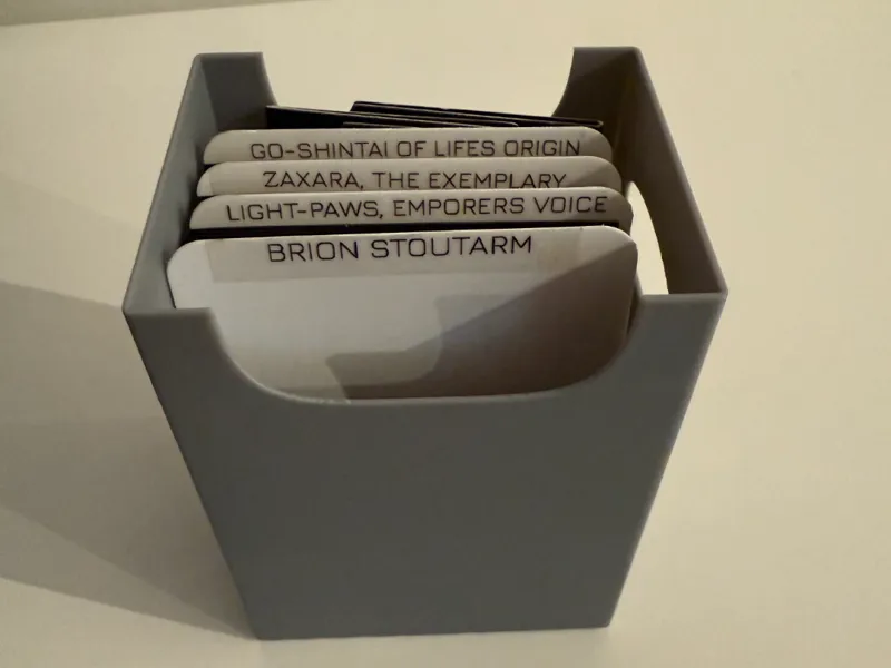 Card Box Divider for BCW Card bins