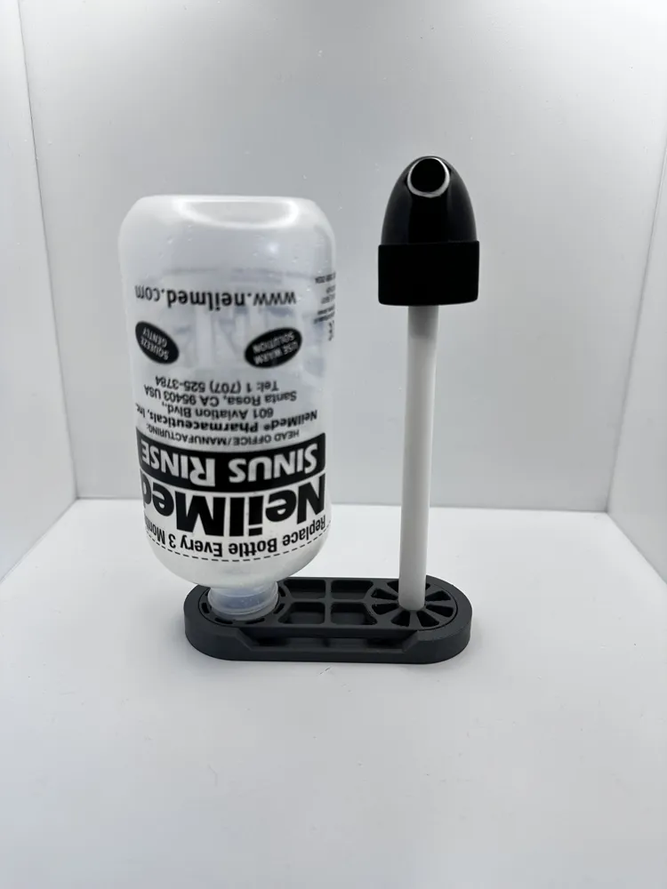 Drying Stand for NeilMed Sinus Rinse - Free 3D Print Model - MakerWorld