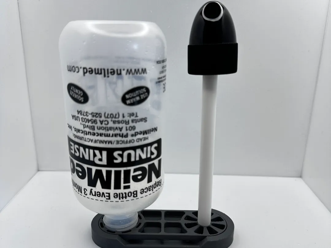 Drying Stand for NeilMed Sinus Rinse - Free 3D Print Model - MakerWorld
