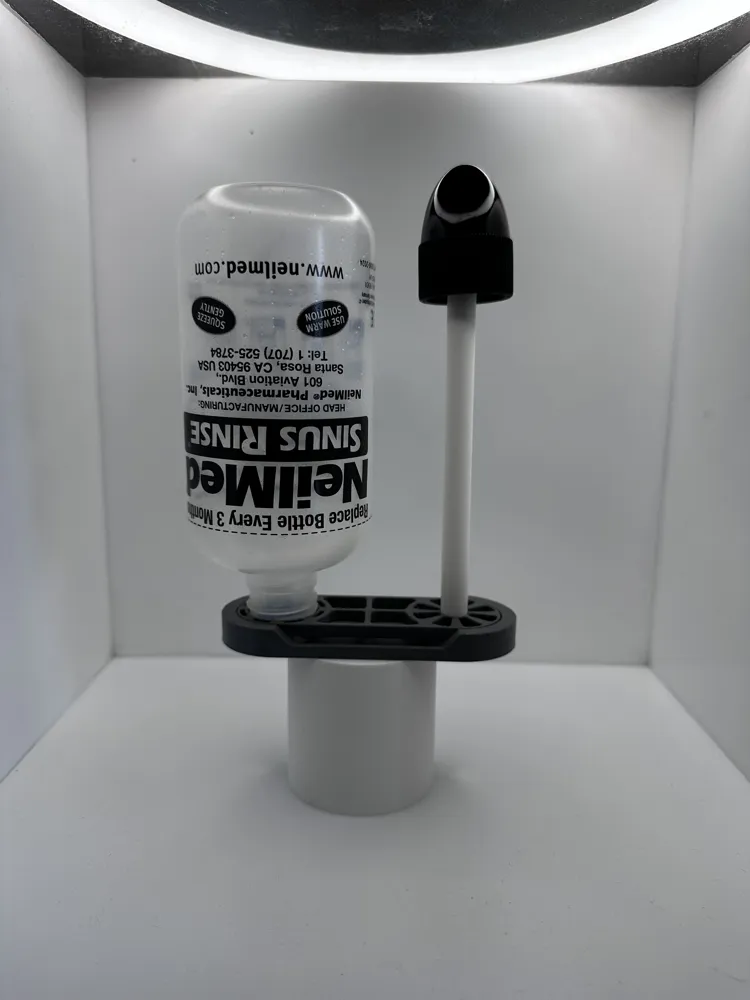 Drying Stand for NeilMed Sinus Rinse - Free 3D Print Model - MakerWorld