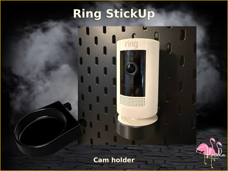 Ring StickUP Cam - Holder IKEA Skadis