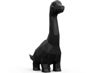 Figurine chibi Brachiosaure low poly — photo 2