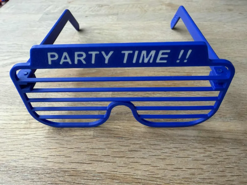 Party glasses. Party time 