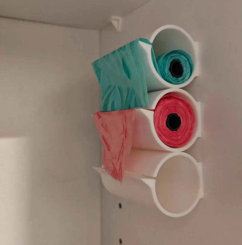 Pet poop bag holder