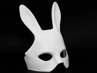 Bunny  Mask – Wearable Cosplay Mask