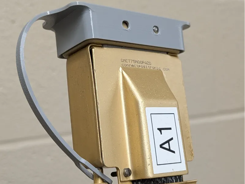 Rectangular Connector Cap for Positronic GMCT 75
