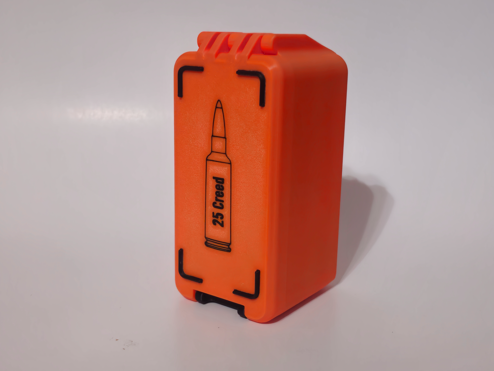 25 Creedmoor Ammo Box - 50 Round - Stackable