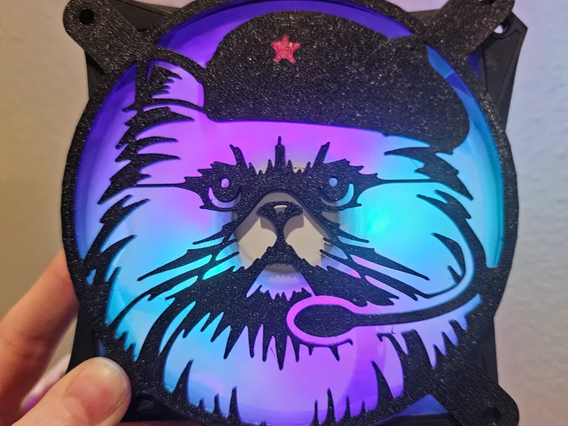 Princess Donut 120mm Fan Cover