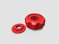 Molette pour écrous hexagonaux M3 à M14 — photo 3