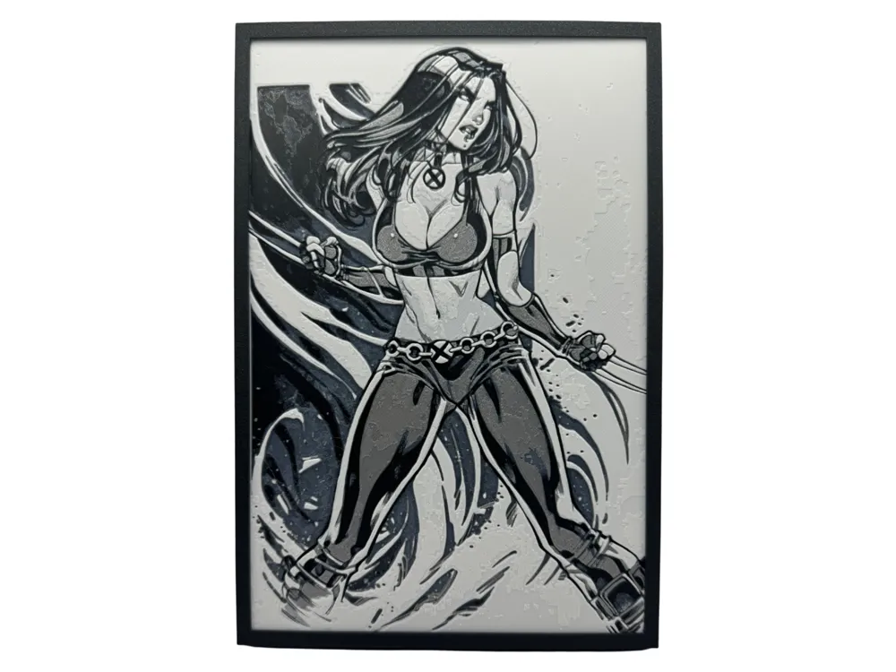 X-23 aka Laura Kinney - Wolverine Hueforge