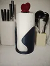 BIGGER Kitchen Paper Towel Holder with Anti-Spin Lock