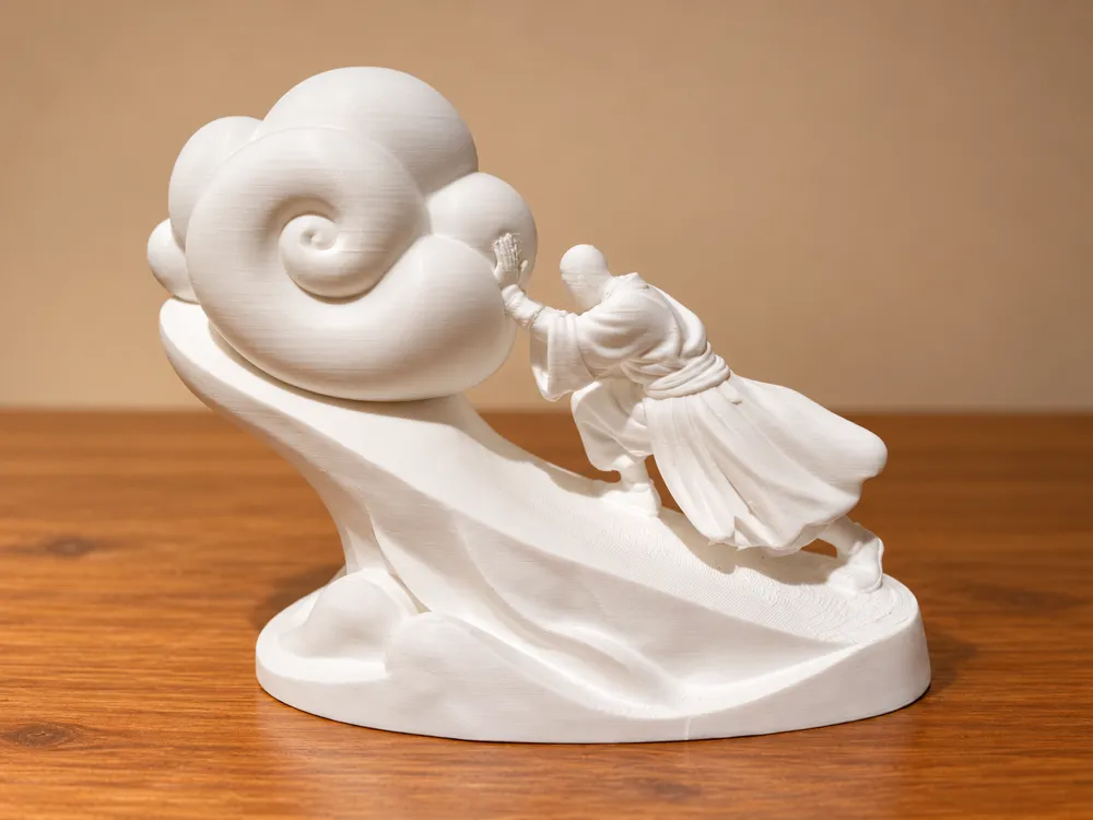 Against All Odds – Abstract Sculpture - Free 3D Print Model - MakerWorld