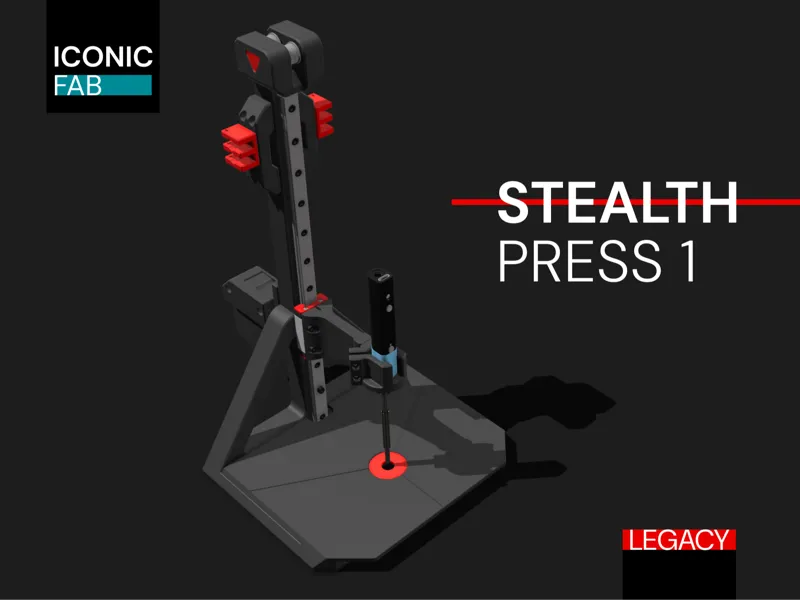 Stealth Press 1 — Heat Set Insert Press (legacy)