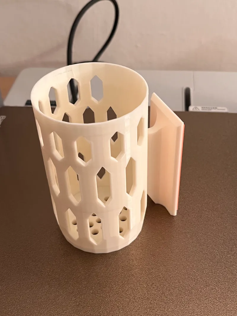 Toothbrush wall cup