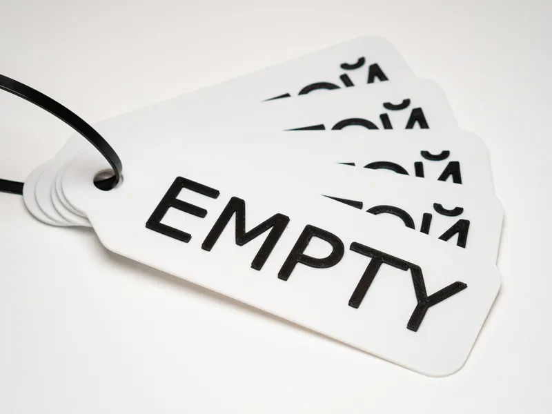 Empty Tag Label