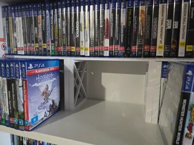Ikea Billy Blu-Ray and Nintendo Switch Display