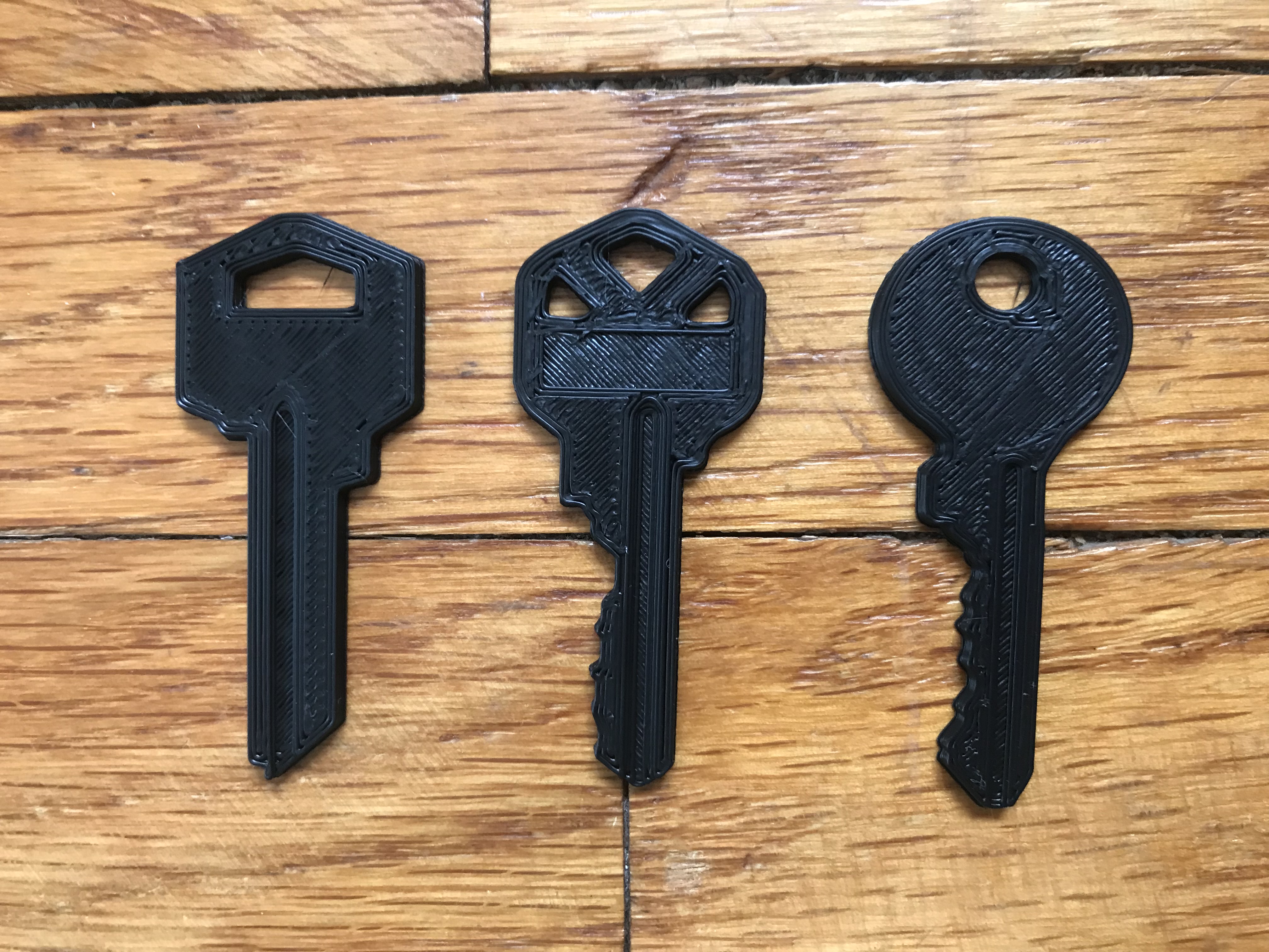 Miniatura 2 do modelo 3D Realistic looking keys (v1)