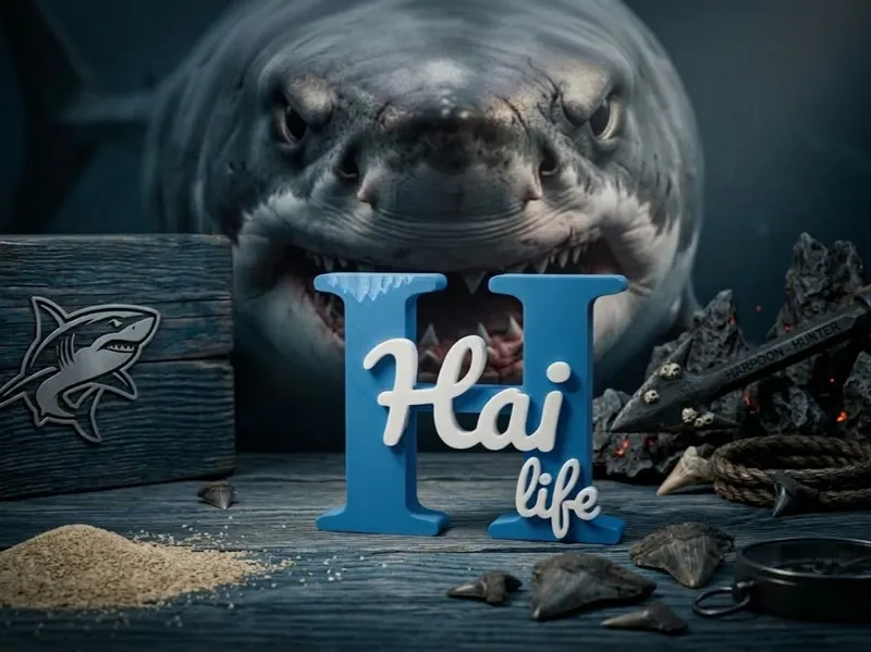 Hai Life | Display - Mit echtem Shark-Bite-Effekt