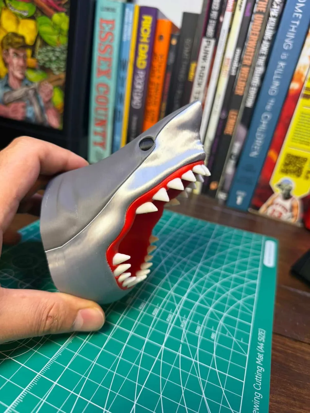 Giant Shark Head – Wall Breaker / Bowl - Free 3D Print Model - MakerWorld