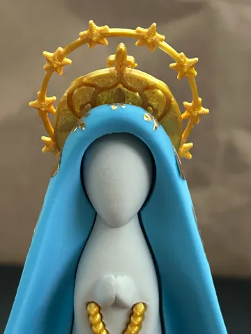 Accesorio para filamento: Crowns for Virgen Mary Our Lady Aparecida — vista de referencia 2
