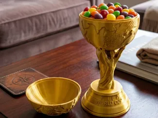 FIFA 2026 golden trophy bowl / storage container!