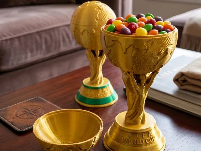 FIFA 2026 golden trophy bowl / storage container!