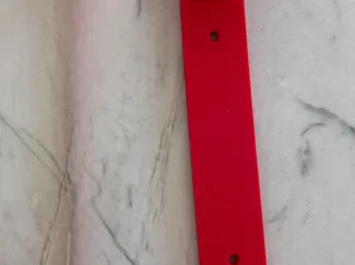 Track saw track holder