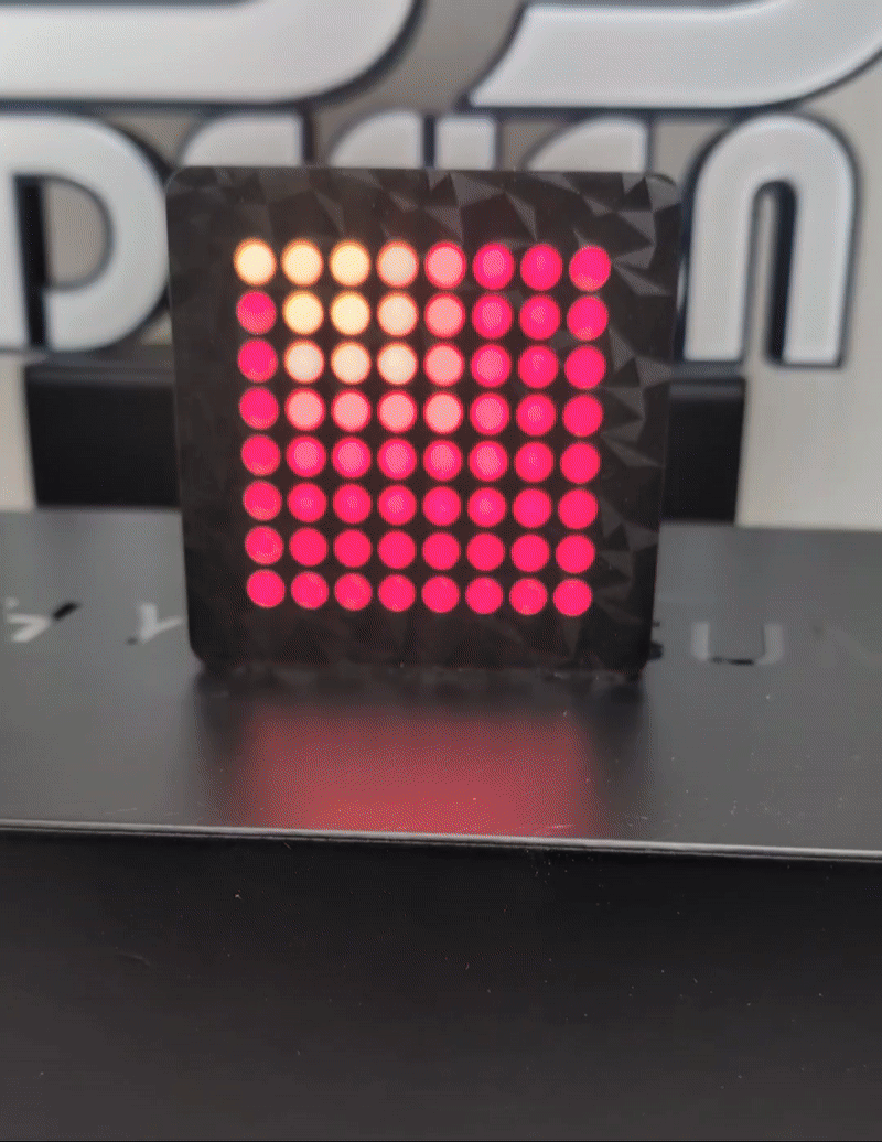 Boitier matrice leds 8x8 POP 