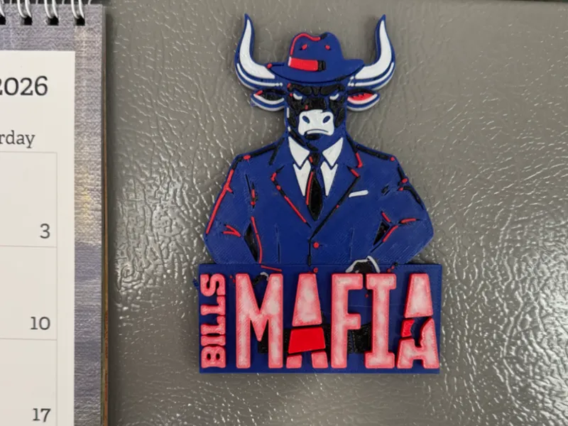 Bills Mafia Fridge magnet