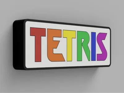 Lightbox Tetris