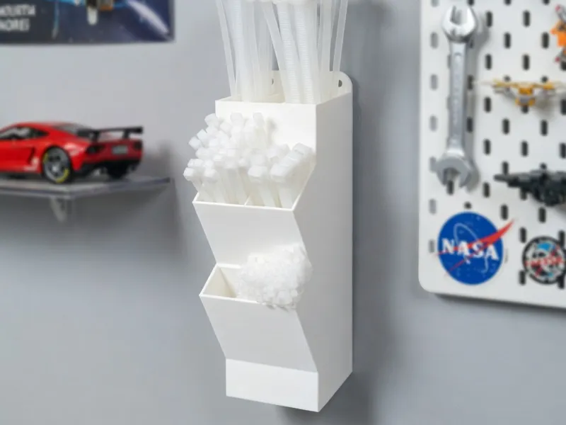 ziptie holder